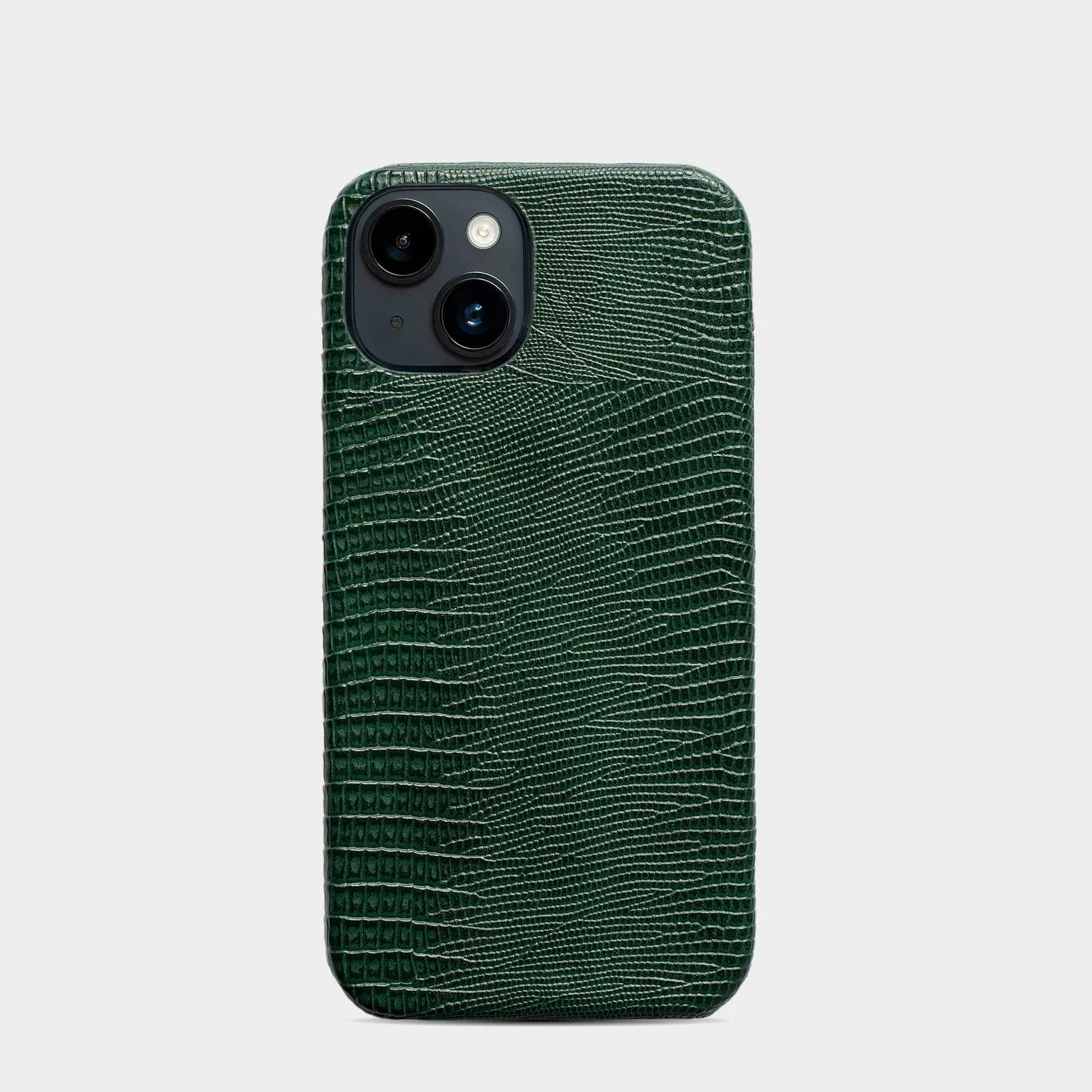 Forest Green Crocodile Textured Case – Mentagna