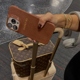 Chocolate Crocodile Textured Case