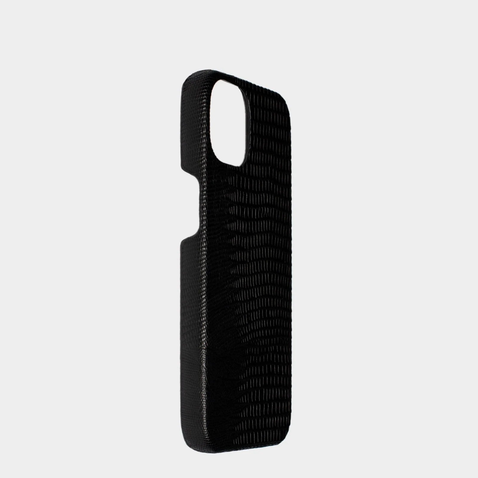 Black Crocodile Textured Case – Mentagna