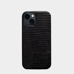 Black Crocodile Textured Case