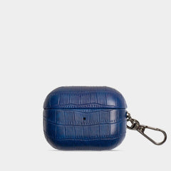 Navy Blue Textured Airpods