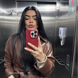 Red Crocodile Textured Case