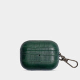 Forest Green Textured Airpods