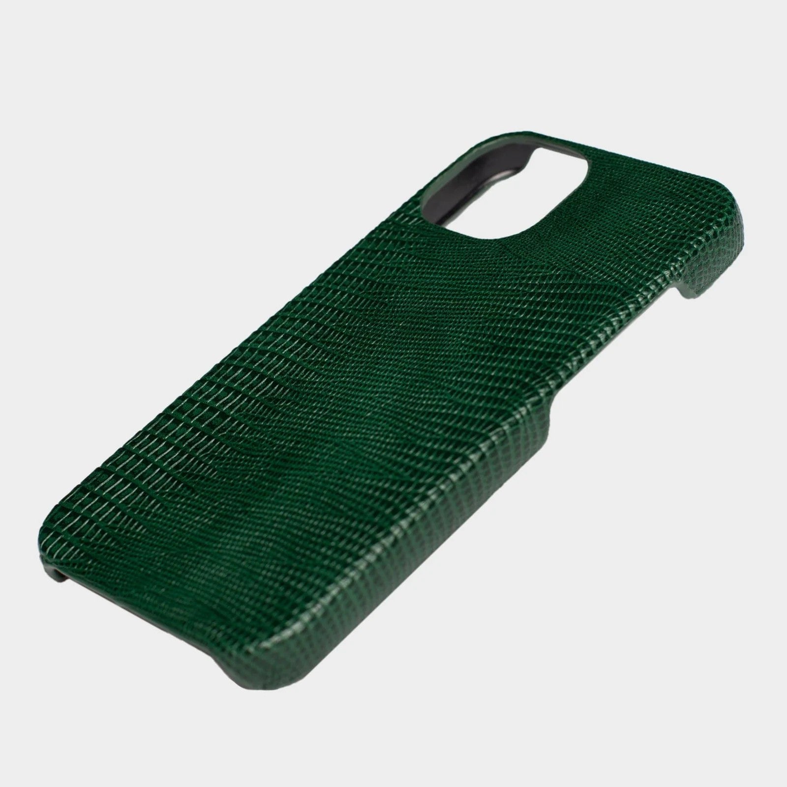 Forest Green Crocodile Textured Case – Mentagna