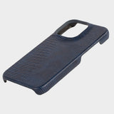 Navy Blue Crocodile Textured Case